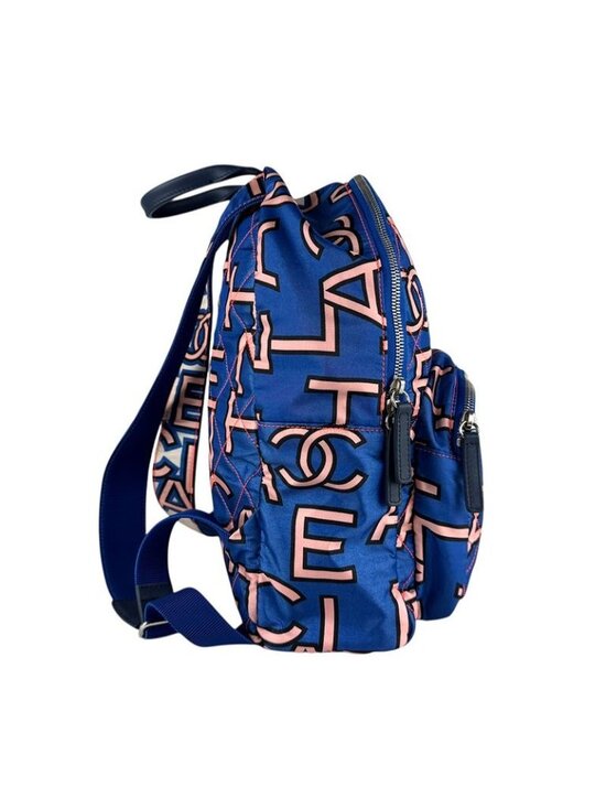 Chanel Multicolor Graphic Print Backpack main image 10